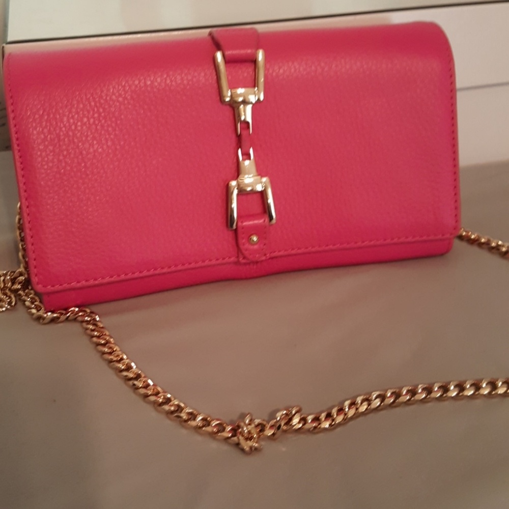 Wallet with chain strap